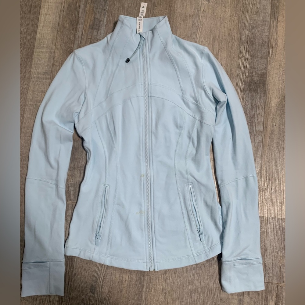 Lululemon Define Jacket 
Baby blue 
Worn once